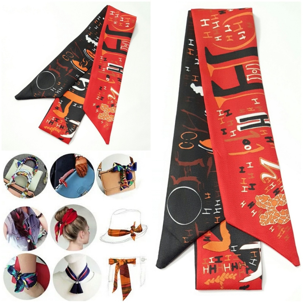 ⤵⤵2pcs Multicolor Picasso Design Cotton Scarves